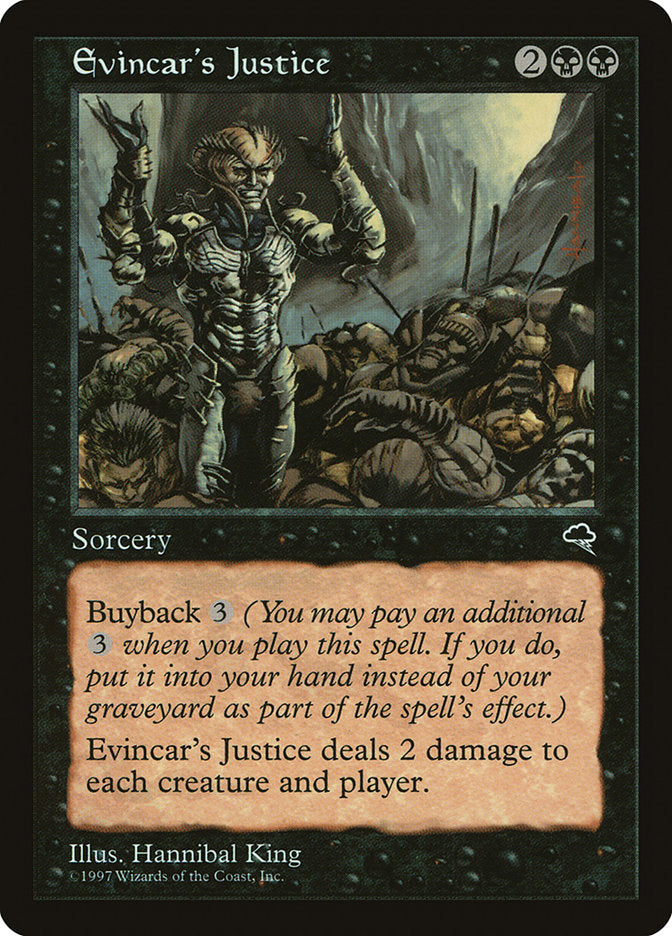 Evincar's Justice [Tempest] | Play N Trade Winnipeg