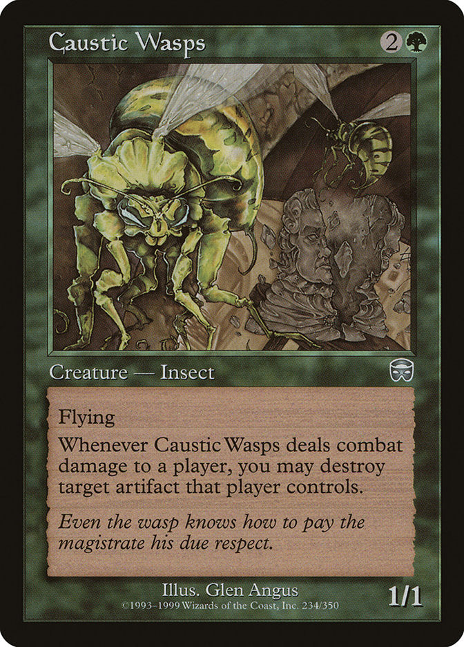 Caustic Wasps [Mercadian Masques] | Play N Trade Winnipeg