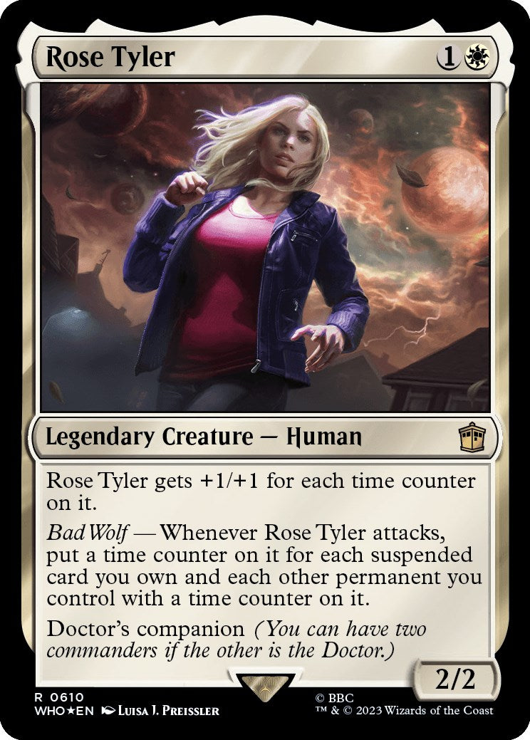 Rose Tyler (Surge Foil) [Doctor Who] | Play N Trade Winnipeg