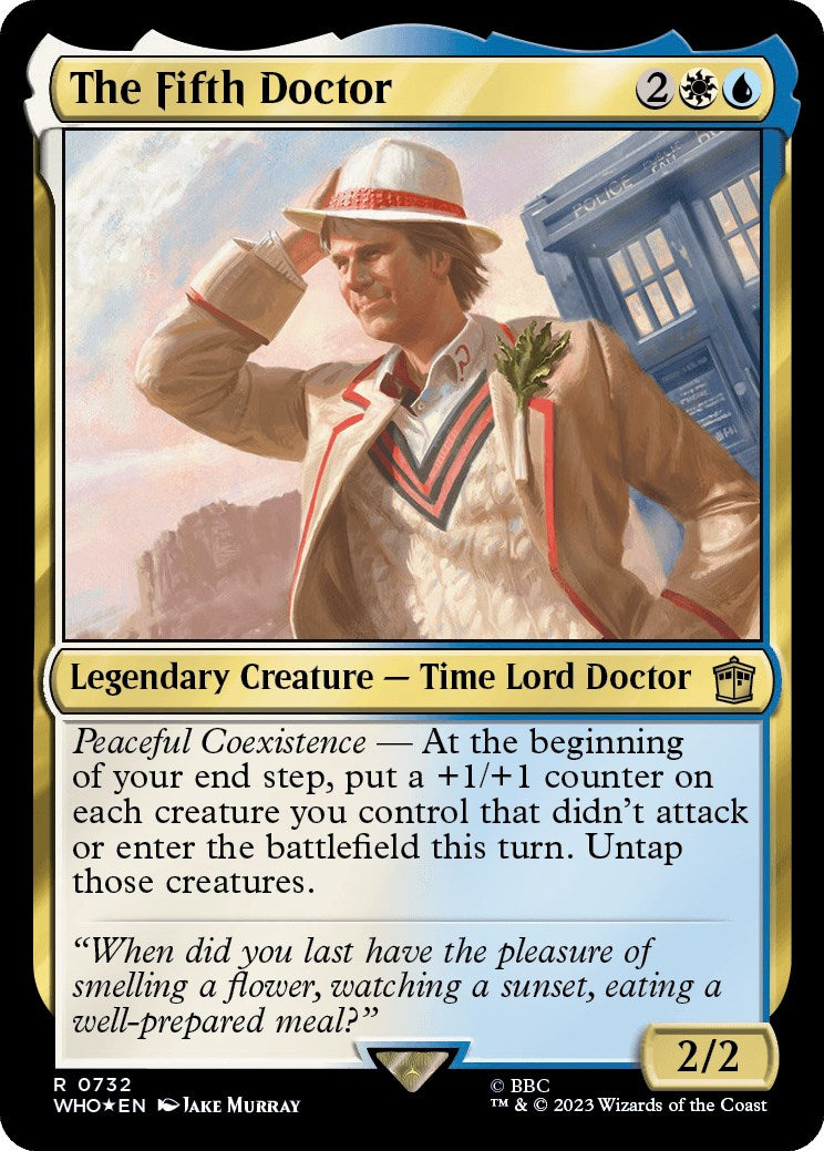 The Fifth Doctor (Surge Foil) [Doctor Who] | Play N Trade Winnipeg