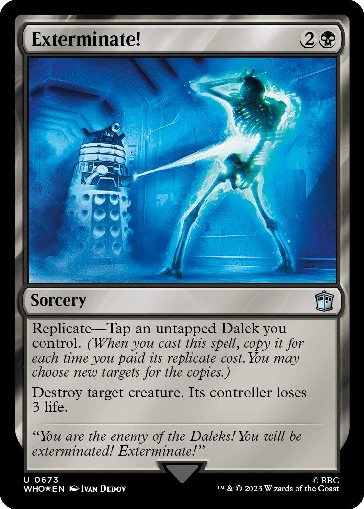 Exterminate! (Surge Foil) [Doctor Who] | Play N Trade Winnipeg