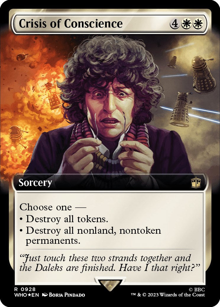 Crisis of Conscience (Extended Art) (Surge Foil) [Doctor Who] | Play N Trade Winnipeg