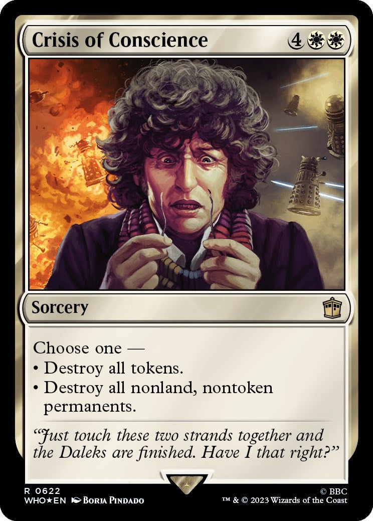 Crisis of Conscience (Surge Foil) [Doctor Who] | Play N Trade Winnipeg