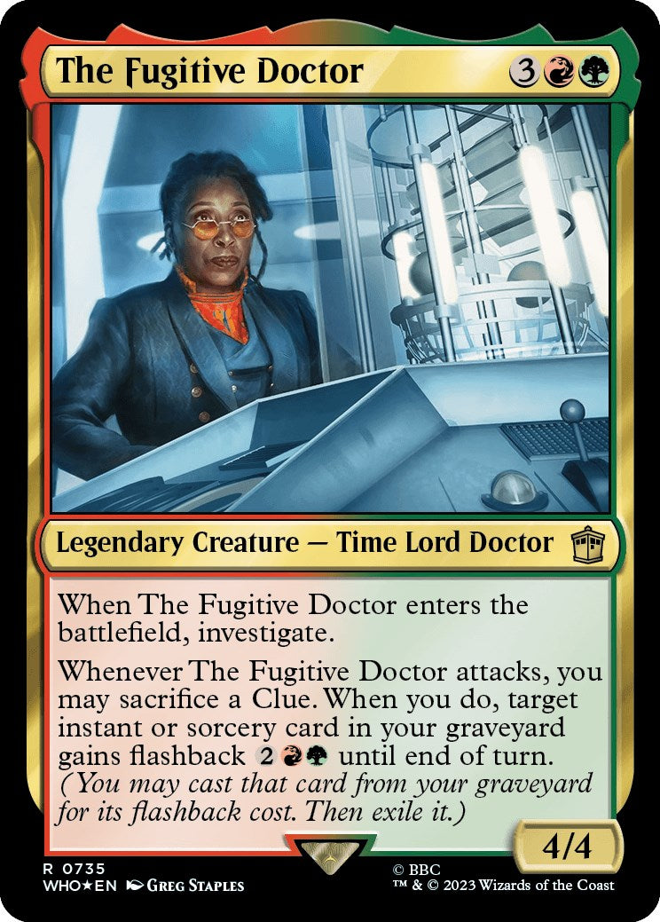 The Fugitive Doctor (Surge Foil) [Doctor Who] | Play N Trade Winnipeg