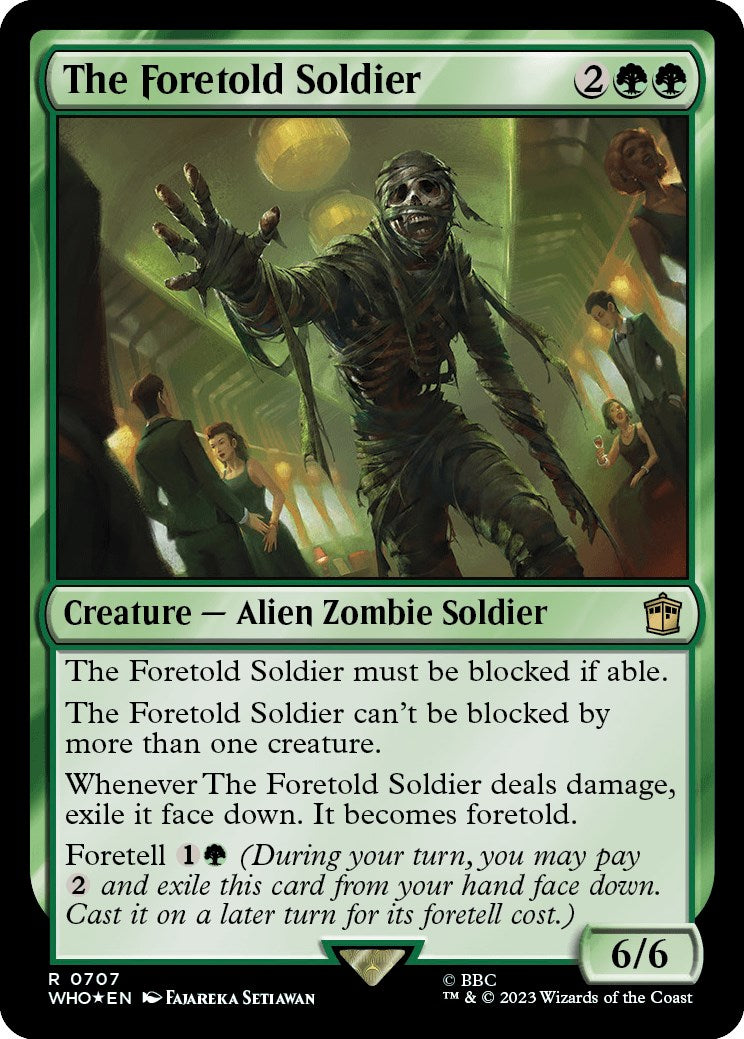 The Foretold Soldier (Surge Foil) [Doctor Who] | Play N Trade Winnipeg