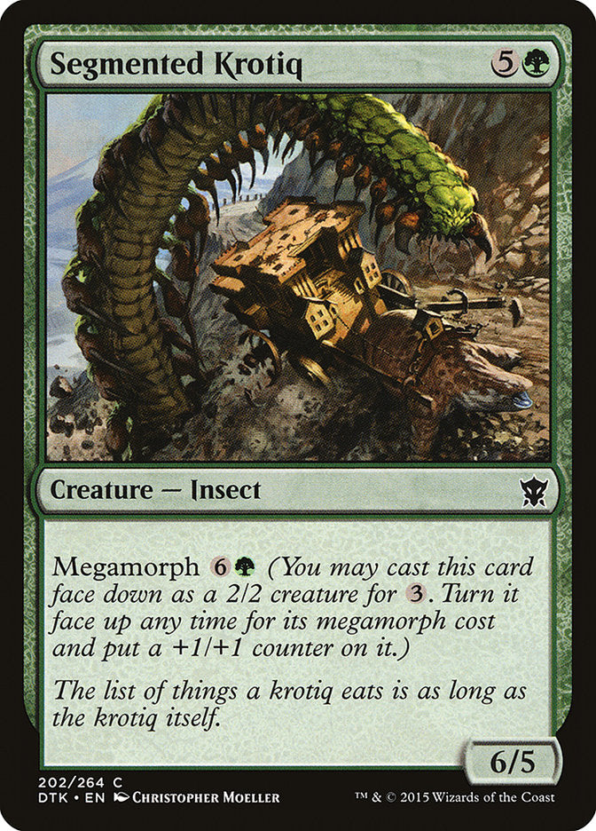 Segmented Krotiq [Dragons of Tarkir] | Play N Trade Winnipeg