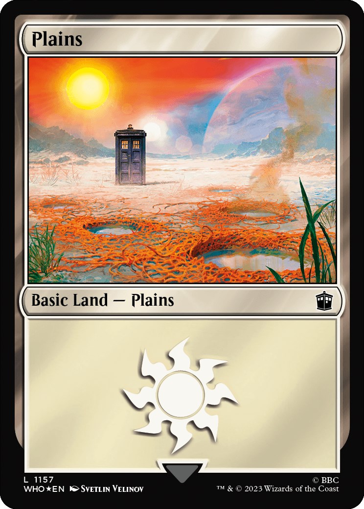 Plains (1157) (Surge Foil) [Doctor Who] | Play N Trade Winnipeg