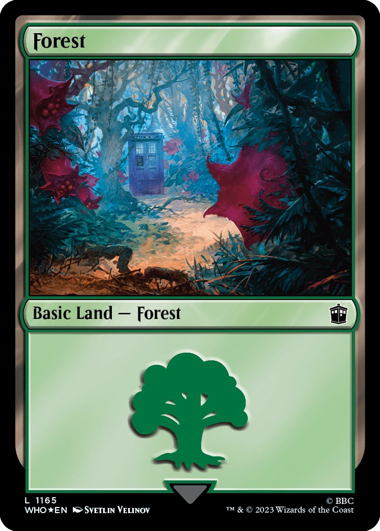 Forest (1165) (Surge Foil) [Doctor Who] | Play N Trade Winnipeg