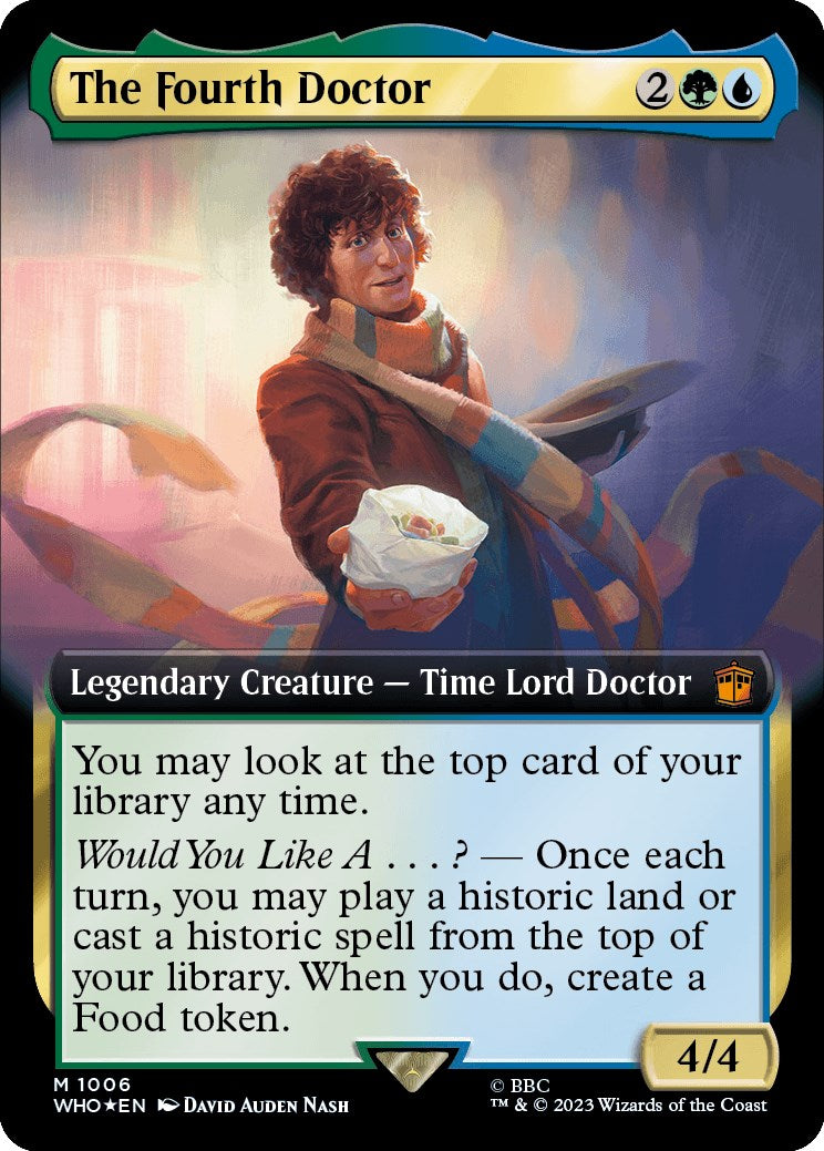 The Fourth Doctor (Extended Art) (Surge Foil) [Doctor Who] | Play N Trade Winnipeg