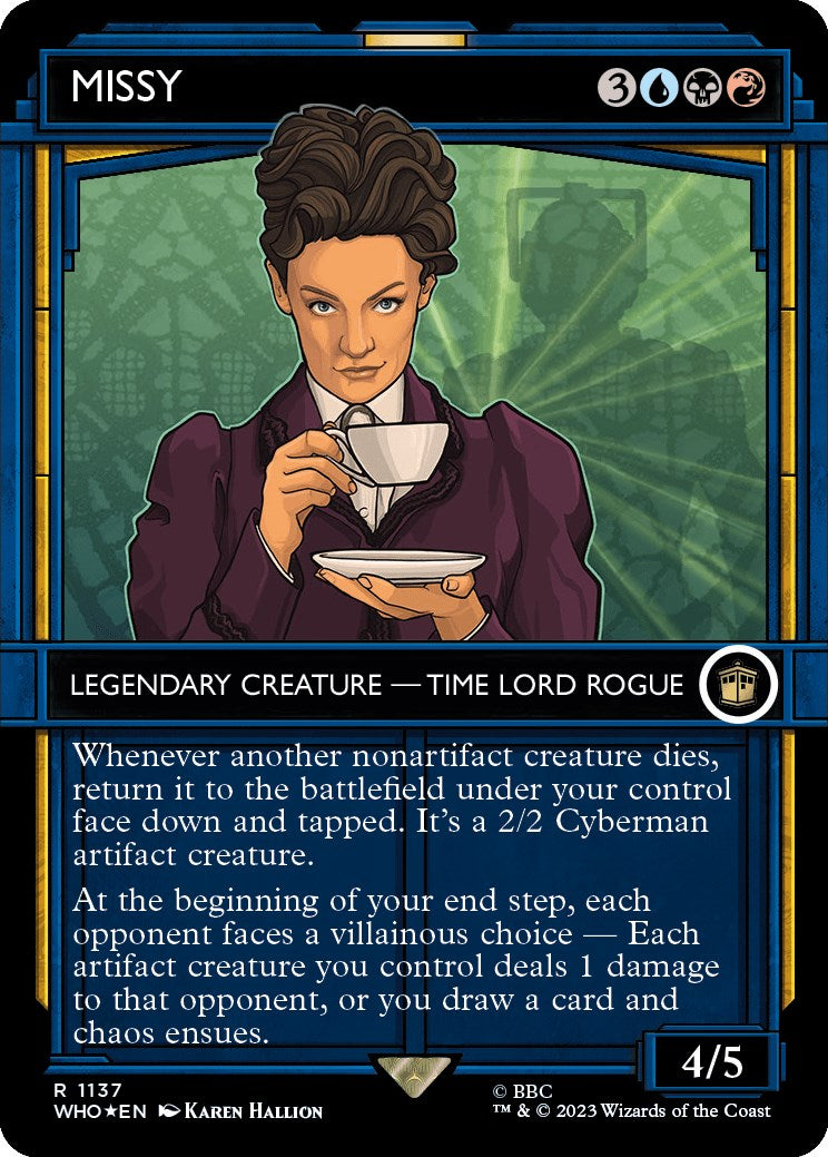 Missy (Showcase) (Surge Foil) [Doctor Who] | Play N Trade Winnipeg