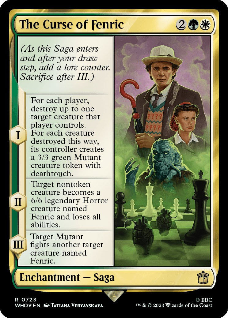 The Curse of Fenric (Surge Foil) [Doctor Who] | Play N Trade Winnipeg