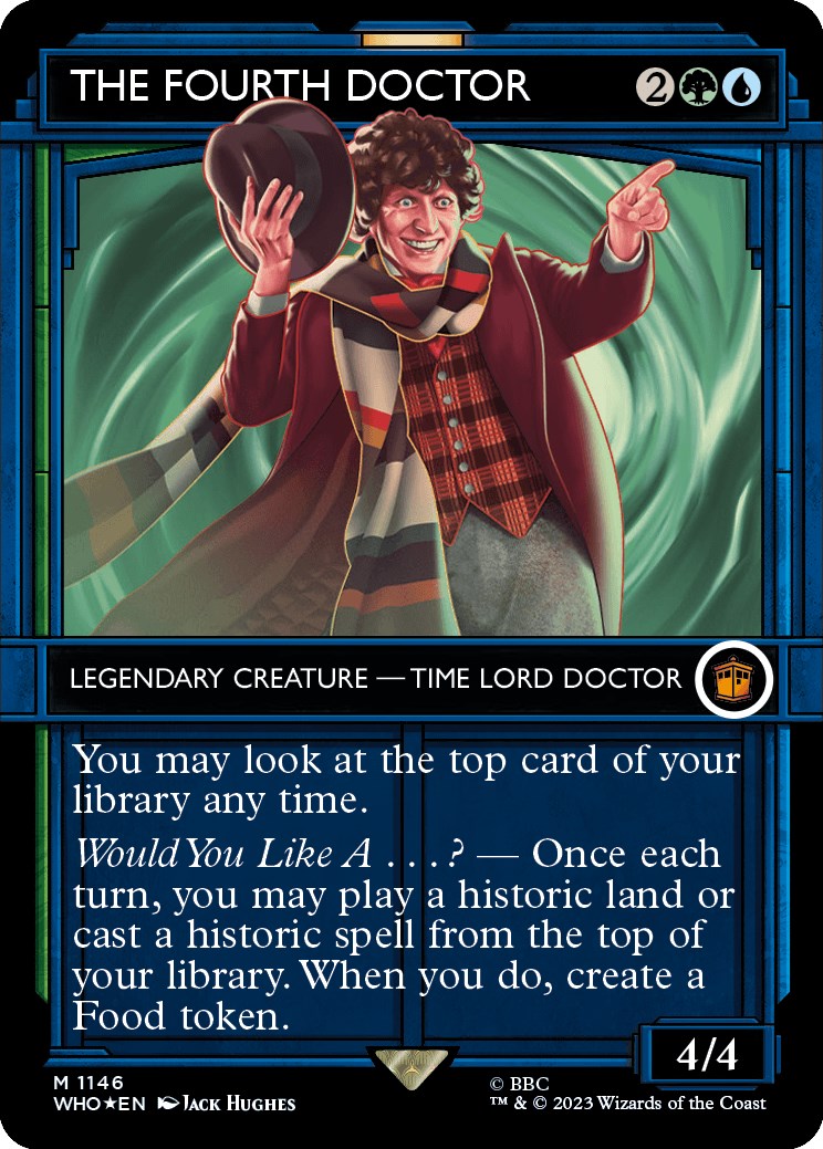 The Fourth Doctor (Showcase) (Surge Foil) [Doctor Who] | Play N Trade Winnipeg