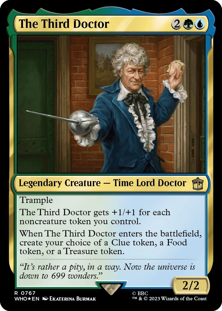 The Third Doctor (Surge Foil) [Doctor Who] | Play N Trade Winnipeg