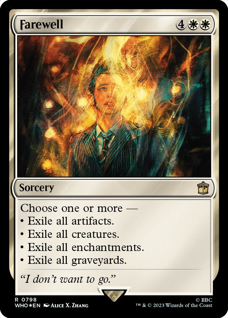 Farewell (Surge Foil) [Doctor Who] | Play N Trade Winnipeg