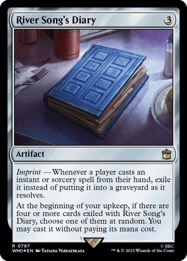 River Song's Diary (Surge Foil) [Doctor Who] | Play N Trade Winnipeg
