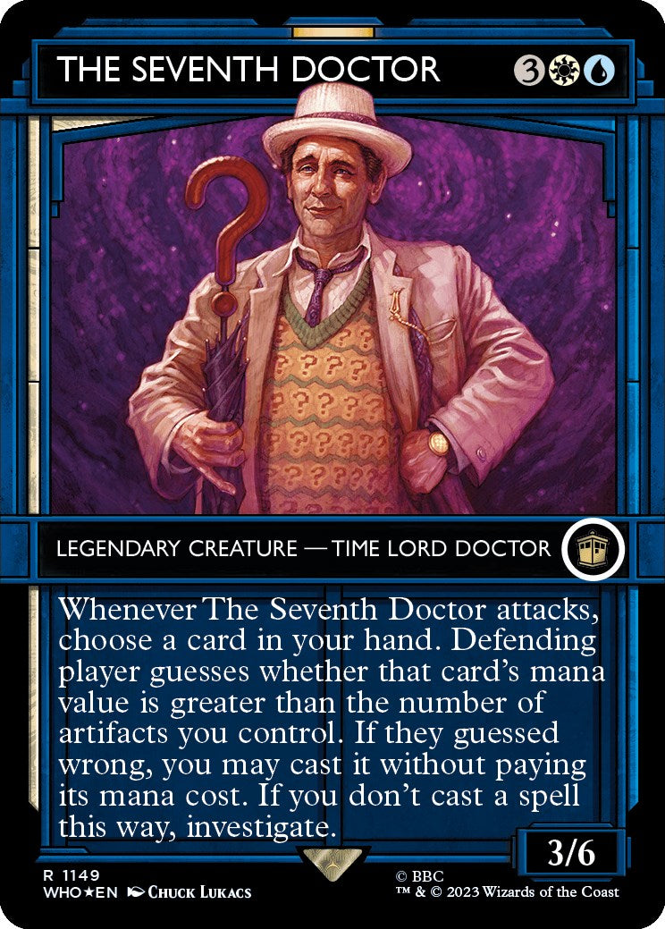 The Seventh Doctor (Showcase) (Surge Foil) [Doctor Who] | Play N Trade Winnipeg