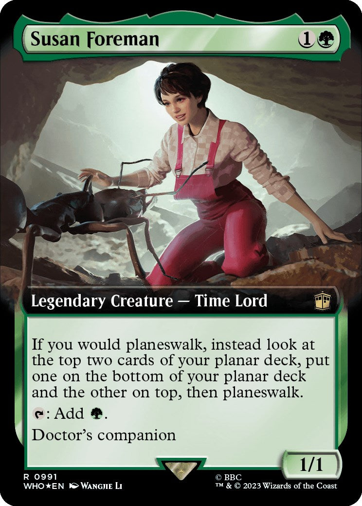 Susan Foreman (Extended Art) (Surge Foil) [Doctor Who] | Play N Trade Winnipeg