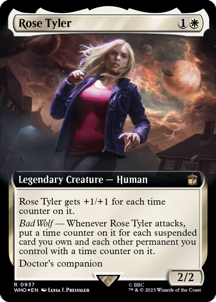 Rose Tyler (Extended Art) (Surge Foil) [Doctor Who] | Play N Trade Winnipeg