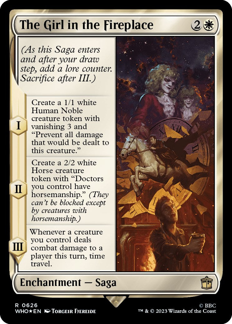 The Girl in the Fireplace (Surge Foil) [Doctor Who] | Play N Trade Winnipeg