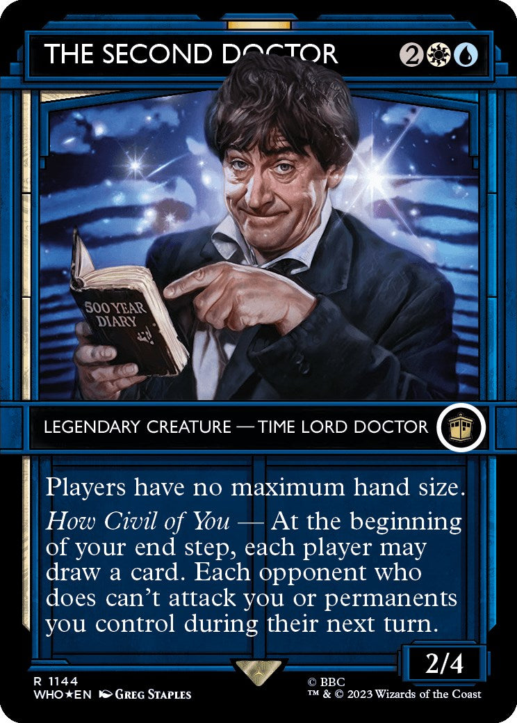 The Second Doctor (Showcase) (Surge Foil) [Doctor Who] | Play N Trade Winnipeg