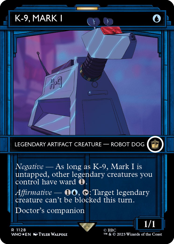 K-9, Mark I (Showcase) (Surge Foil) [Doctor Who] | Play N Trade Winnipeg