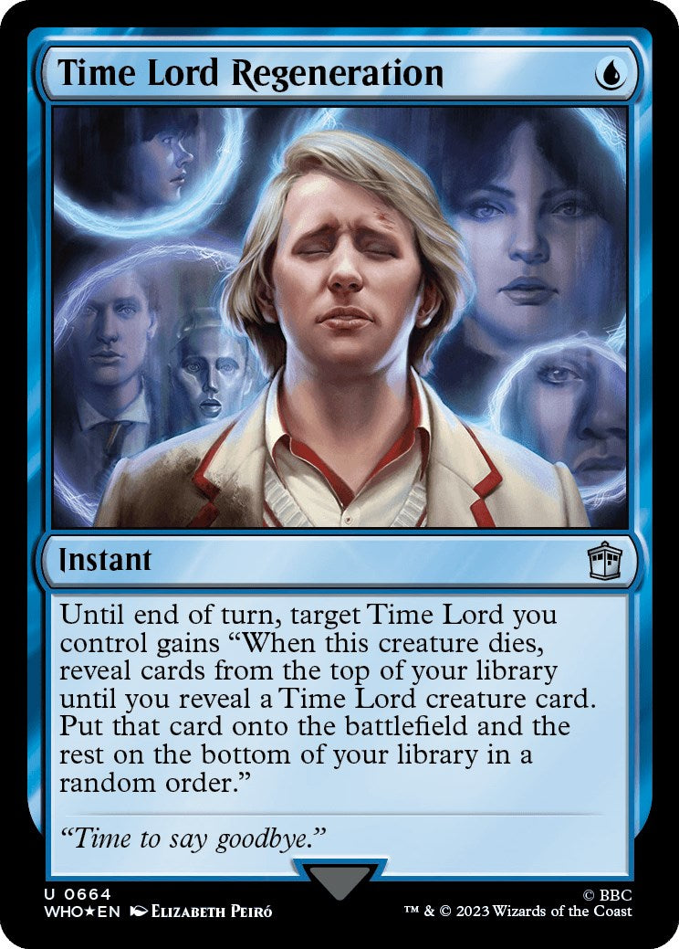 Time Lord Regeneration (Surge Foil) [Doctor Who] | Play N Trade Winnipeg