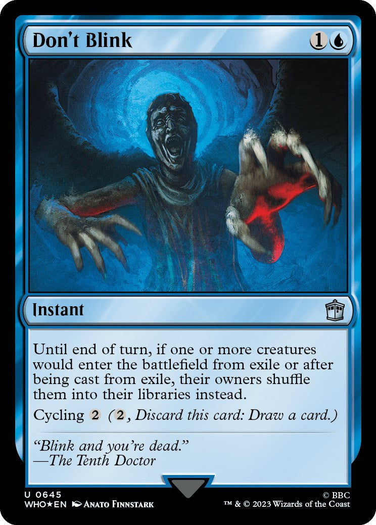 Don't Blink (Surge Foil) [Doctor Who] | Play N Trade Winnipeg