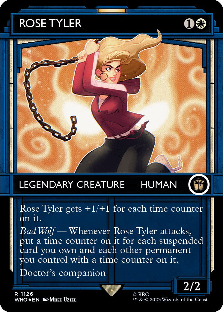 Rose Tyler (Showcase) (Surge Foil) [Doctor Who] | Play N Trade Winnipeg