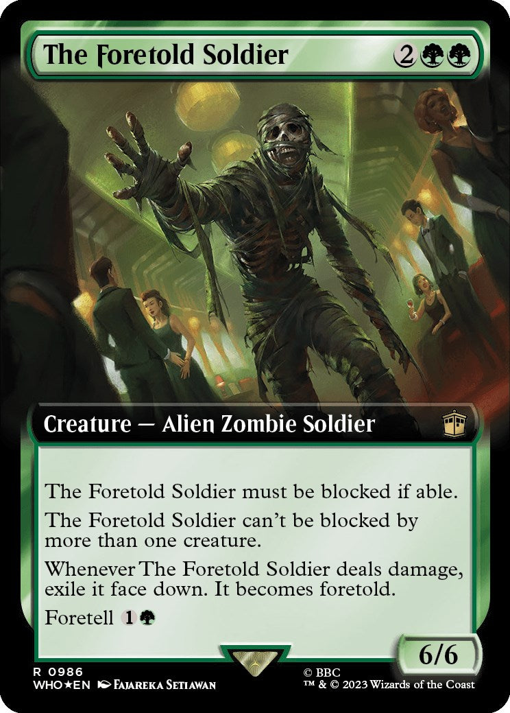 The Foretold Soldier (Extended Art) (Surge Foil) [Doctor Who] | Play N Trade Winnipeg