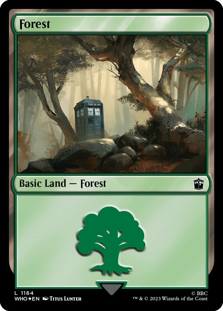 Forest (1164) (Surge Foil) [Doctor Who] | Play N Trade Winnipeg