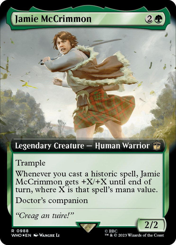 Jamie McCrimmon (Extended Art) (Surge Foil) [Doctor Who] | Play N Trade Winnipeg