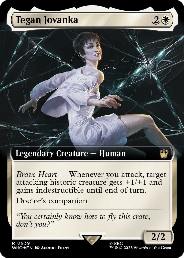 Tegan Jovanka (Extended Art) (Surge Foil) [Doctor Who] | Play N Trade Winnipeg