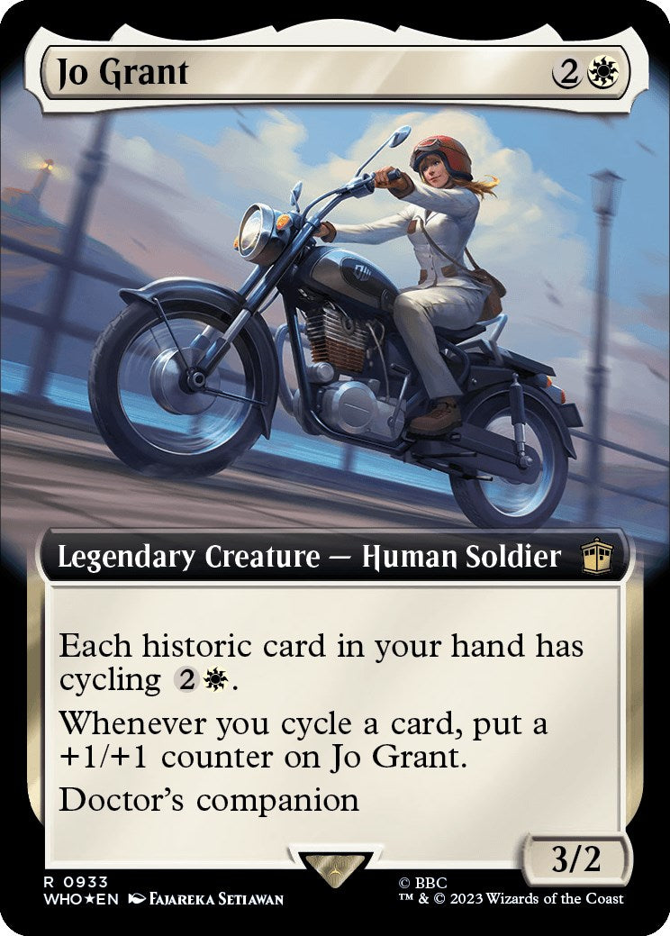 Jo Grant (Extended Art) (Surge Foil) [Doctor Who] | Play N Trade Winnipeg