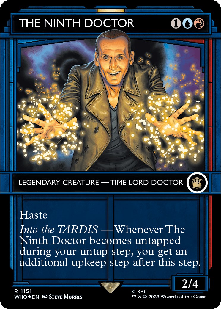 The Ninth Doctor (Showcase) (Surge Foil) [Doctor Who] | Play N Trade Winnipeg