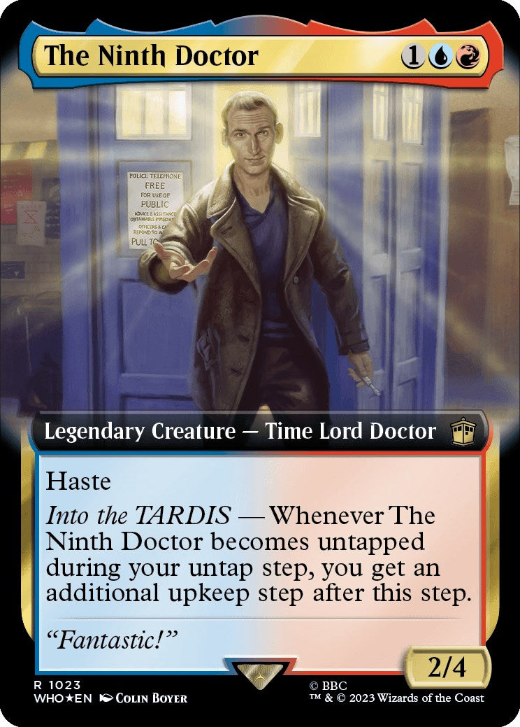 The Ninth Doctor (Extended Art) (Surge Foil) [Doctor Who] | Play N Trade Winnipeg