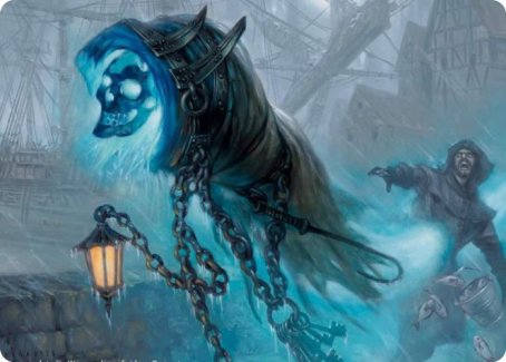 Nebelgast Intruder Art Card [Innistrad: Midnight Hunt Art Series] | Play N Trade Winnipeg