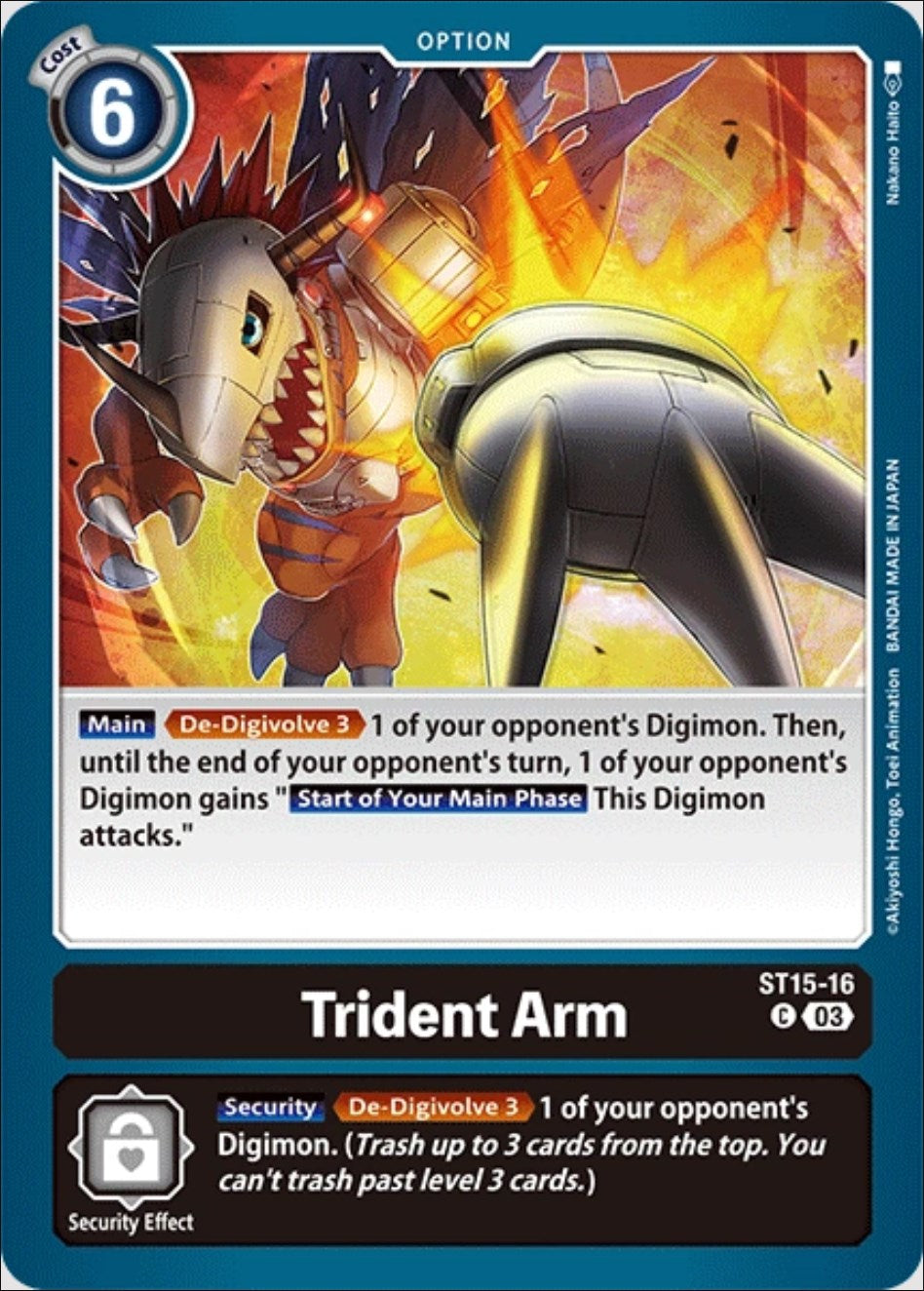 Trident Arm [ST15-16] [Starter Deck: Dragon of Courage] | Play N Trade Winnipeg