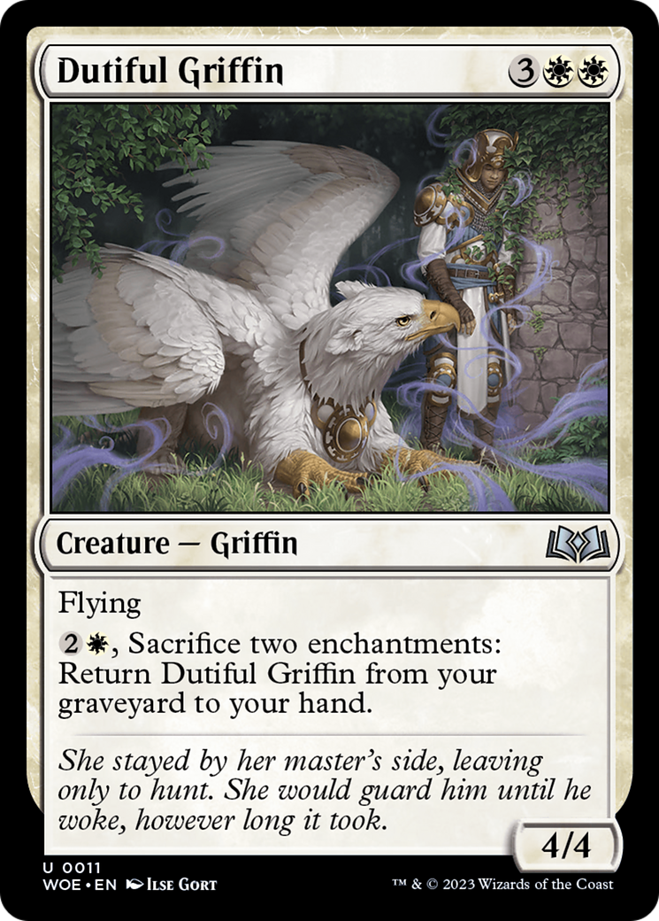 Dutiful Griffin [Wilds of Eldraine] | Play N Trade Winnipeg