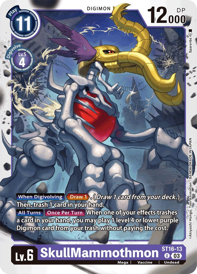 SkullMammothmon [ST16-13] [Starter Deck: Wolf of Friendship] | Play N Trade Winnipeg