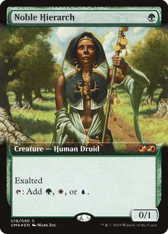 Noble Hierarch (Topper) [Ultimate Box Topper] | Play N Trade Winnipeg