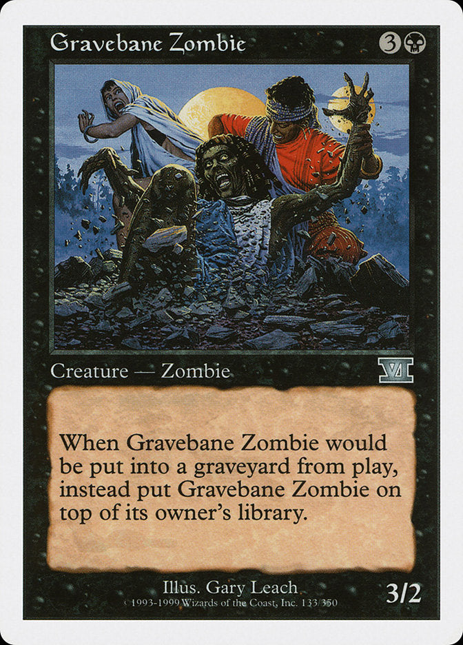 Gravebane Zombie [Classic Sixth Edition] | Play N Trade Winnipeg