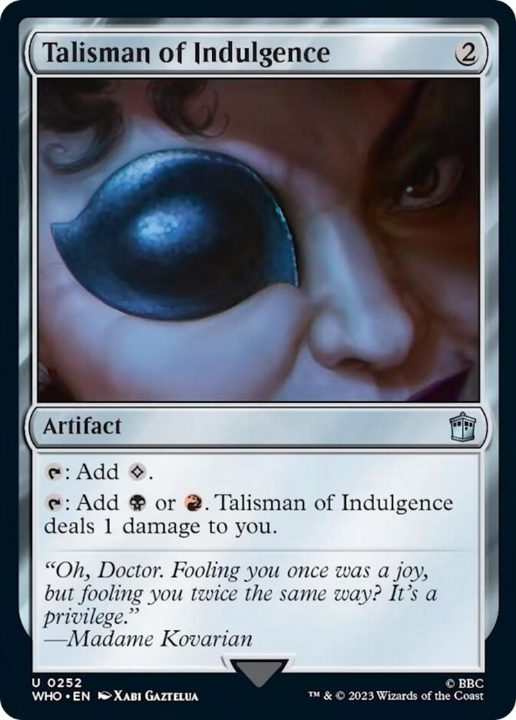 Talisman of Indulgence [Doctor Who] | Play N Trade Winnipeg