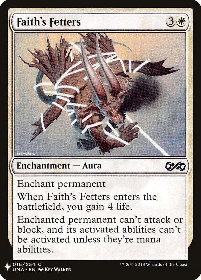 Faith's Fetters [Mystery Booster] | Play N Trade Winnipeg