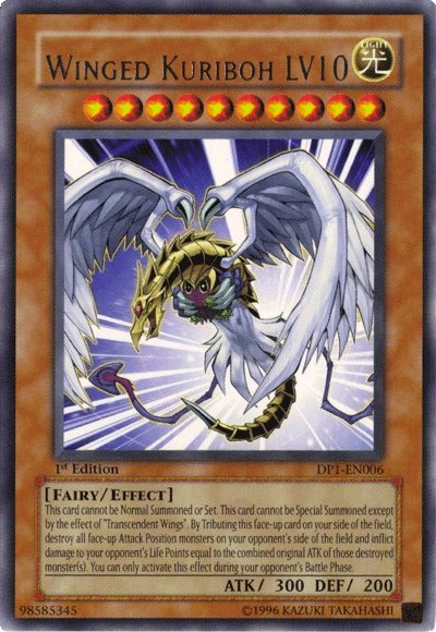 Winged Kuriboh LV10 [DP1-EN006] Rare | Play N Trade Winnipeg