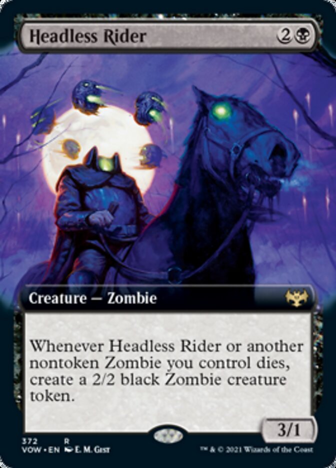 Headless Rider (Extended) [Innistrad: Crimson Vow] | Play N Trade Winnipeg