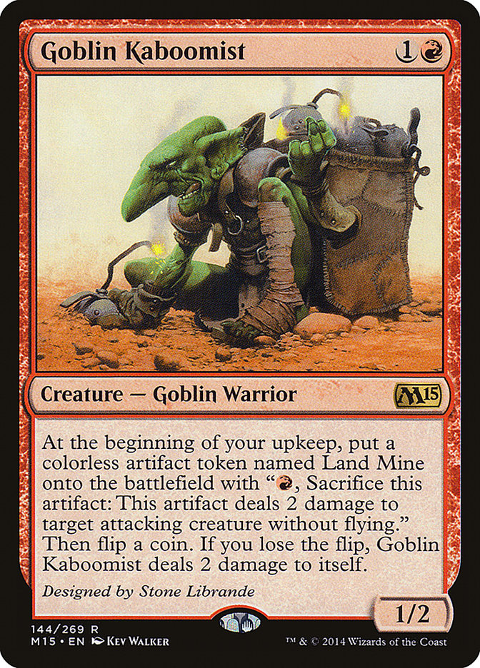 Goblin Kaboomist [Magic 2015] | Play N Trade Winnipeg