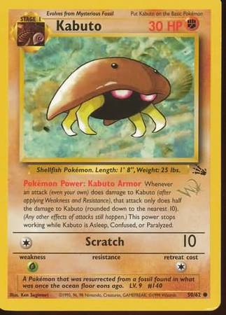 Kabuto (50/62) (W Stamped Promo) [Fossil Unlimited] | Play N Trade Winnipeg