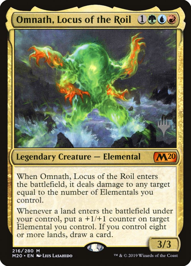 Omnath, Locus of the Roil (Promo Pack) [Core Set 2020 Promos] | Play N Trade Winnipeg