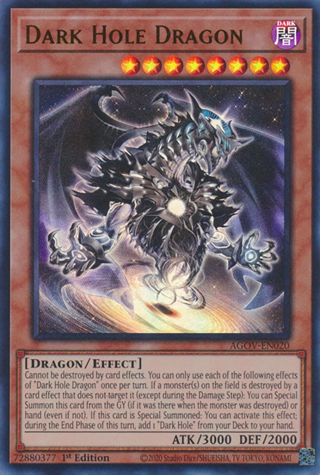 Dark Hole Dragon [AGOV-EN020] Ultra Rare | Play N Trade Winnipeg