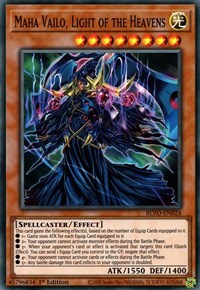 Maha Vailo, Light of the Heavens [BLVO-EN024] Super Rare | Play N Trade Winnipeg